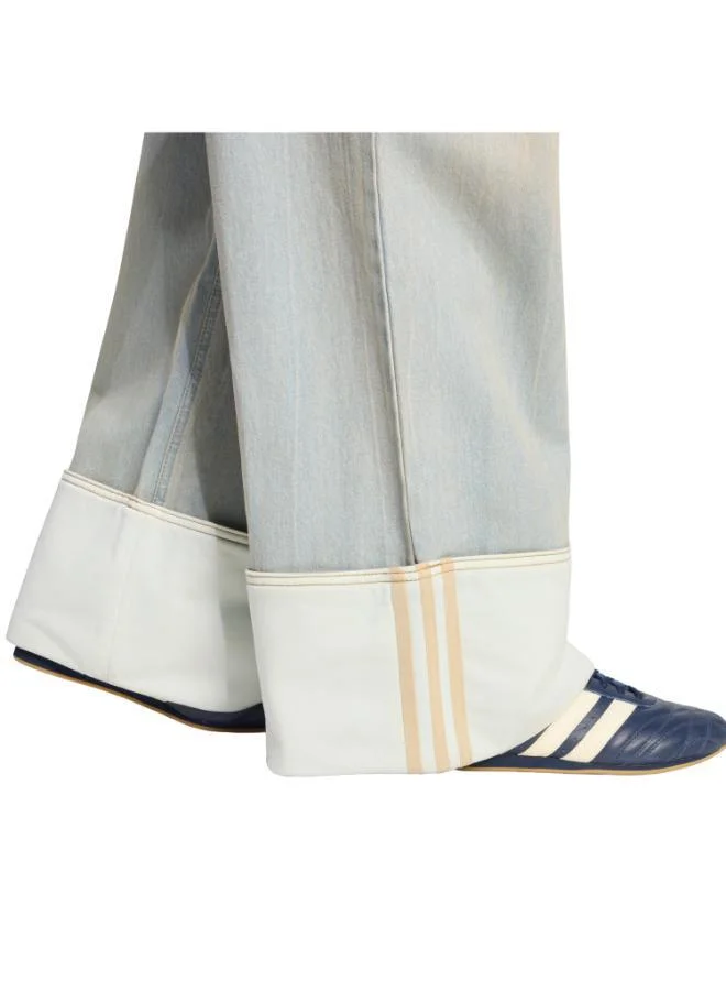 Adidas Originals  VINTAGE WIDE LEG JEANS for Women | Best Price UAE